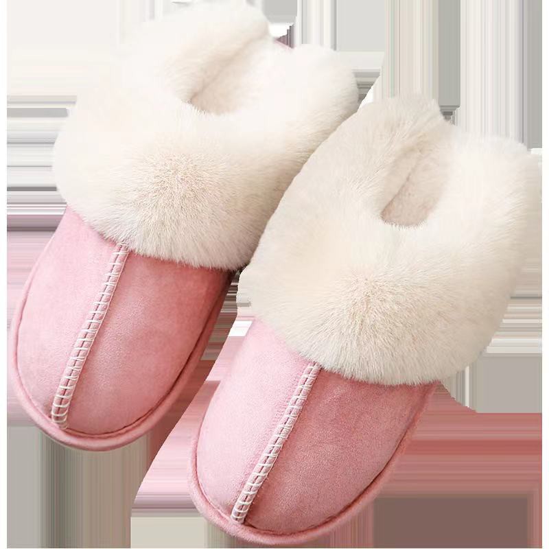 Winter Comfy Fluffy Fur Home Indoor and Outdoor Slipper Slider